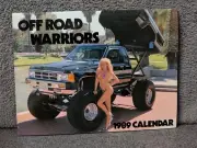 1989 OFF ROAD WARRIORS - SEALED - CUSTOM TRUCK CALENDAR - TAMARA CARRERA