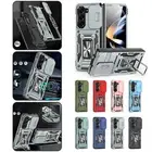 For Samsung Galaxy Z Fold6/Fold5/Fold4/3 Shockproof Heavy Duty Rugged Stand Case