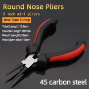 Mini Pliers Diagonal Pliers Wire round Mouth Bent Long Needle Nose Cutter Handcr