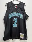 Larry Johnson Charlotte Hornets Mitchell & Ness NBA 92 Reload Swingman Jersey