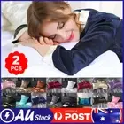 2x Mulberry Silk Standard Pillow Case Slip Protector 25 Momme Silk Anti-wrinkle
