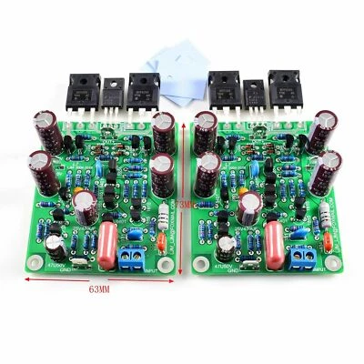 1pair L7 FET MOSFET Driver Dual Channel IRFP240 IRFP9240 Power Amplifier Board