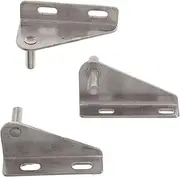 LIFKOME Commercial Freezer Hinge Plastic Parts Mini Fridge Door Hinge Kit 3 Pack for Industrial Refrigerators