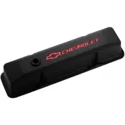 Proform for Engine Valve Covers Tall Style Die Cast Black with Bowtie Logo Fits