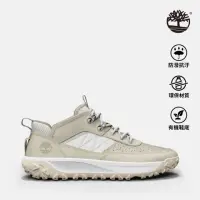 在飛比找momo購物網優惠-【Timberland】女款白色 Greenstride™ 