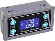WHDTS Adjustable Signal Generator, 1Hz-150KHz 1-Channel PWM Pulse Frequency DC 3.3V-30V 5-30mA LCD Display Module