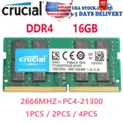 Crucial DDR4 64GB 32GB 16GB 2666MHZ PC4-21300 memory SODIMM Laptop RAM Notebook