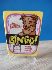 Bingo Movie Trading Cards Unopened Pack 1991 Wax Factory Sealed