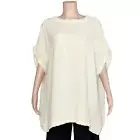 NWT BLACK CRANE Organic Gauze Top, Cloud, M/L