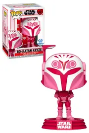 Funko POP! Star Wars The Mandalorian #497 Bo-Katan Kryze (Valentine) - Limited Funko Shop Exclusive - New, Mint Condition