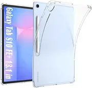Airbag Clear Protective Tablet Case Suitable for Samsung Galaxy Tab S10 Plus (2024) / S9 Plus (2023) 12.4 Inch TPU Cover(S9 Plus 12.4)