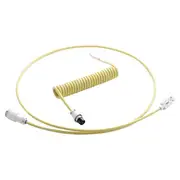 CableMod Pro Coiled Keyboard Cable Lemon Ice