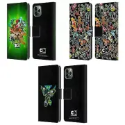 BEN 10: ANIMATED SERIES GRAPHICS LEATHER BOOK CASE FOR APPLE iPHONE PHONES