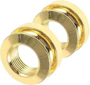 SWOOMEY Acoustic Guitar Pickup Socket Easy Install Tail Pin Cap 2pcs Guitar Strap Adapter Locks