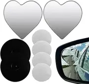 Blindspots Mirror,2X Frameless Convex Rear View Mirror - Side By Side Accessories, Automotive Accessories, Wide Angle Detection System for Larger Image