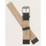 Kenneth Cole Man's 16mm Black Genuine Leather Watch Band BN-KC2413