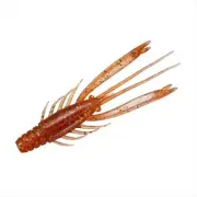 Daiwa SILVER WOLF URBAN SHRIMP 2.8inch Ebimiso Red Gold Salt lure From Japan