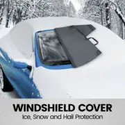 Car Windshield Snow Cover Ice Shield FrostGuard Window Shade Fits '22 Mitsubishi (for: Mitsubishi)