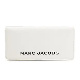 【MARC JACOBS 馬克賈伯】專櫃荔枝皮革對開薄長夾(多色任選)