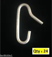 Blunt Wool Bale Pack Sack Hook Fastener Securing Bales Hooks Fasteners 24 Pack