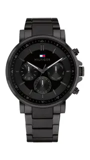 Tommy Hilfiger Tyson Ionic Plated Black Steel Black Dial Men's Watch 1710590