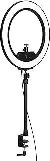 [Elgato] Ring Light - Premium 2500 lumens Light with Desk Clamp and Ball Mount for Streaming, TikTok, Instagram, Home Office, Temperature and Brightness App-Adjustable on Mac, PC, iOS, Android