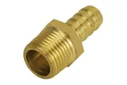 Derale Straight NPT Hose Barb Fitting 1/2" NPT Male x 1/2" Barb DP98103
