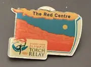 2000 Sydney Olympic Torch Relay Pin - The Sunday Mail-The Red Centre