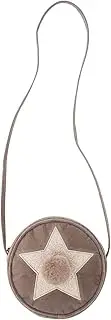 [Billy loves Audrey] Girl's Carnival Bag Velvet POM (Taupe) Bag, brown