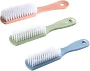 FOMIYES 3Pcs Multifunctional Long Handle Soft Bristle Shoe Cleaning Brush Durable Brushes for Dirt Removal from Shoes