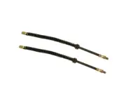 Set of 2 Front Brake Hoses L+R ATE for PORSCHE 944 944 Base S Turbo 968 (for: Porsche)