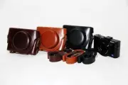 Leather case bag For Sony DSC-RX100 Mark II III IV V VI VII M2 M3 M4 M5 M6 M7