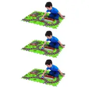 3x Thomas & Friends 28" x 19" Megamat Playmat Kids 3y+ Toy w/ 1 Assorted Vehicle