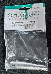 Signal Flex SF09 XLR Female to 1/4" Female Phone Jack Adapter
