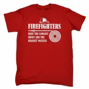 Fire Fighters Longest Hose T-SHIRT firefighter uniform cfs funny Gift Gifts