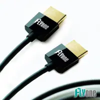 在飛比找PChome24h購物優惠-FLYone 超薄HDMI轉HDMI 1.4版連接線2M