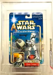 Star Wars Attack of Clones: Clone Trooper Pilot (2002) AFA U80 - UNCIRCULATED