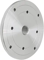 Wood Lathe faceplate,Lathe Chuck, 6" 150mm Flange Faceplate for Wood Lathe Chuck M33 X 3.5 / M18 X 2.5/1'' X 8 TPI,Thread Woodworking Turning Tools Accessories Wood Face Plate(150mm 1inch X 8TPI)