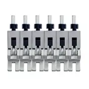 Authentic Floyd Rose 1000 Series Pro Bridge Saddle Set: Satin Chrome