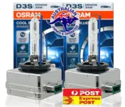 2x D3S Osram Cool Blue Xenarc 66340CLC 35W PK32d-5 HID Xenon Headlight Bulbs