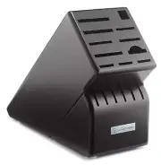 Wusthof 17-Slot Knife Storage Block, Black