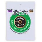 Martin Guitar MA535S Authentic Silked Strings 92/8 Phosphor Custom Light