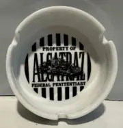 VINTAGE ALCATRAZ ASHTRAY PROPERTY OF FEDERAL PENITENTIARY