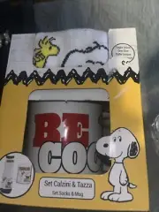 Be Cool Peanuts Snoopy Ceramic Mug & Sock Combo
