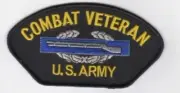 Army Combat Veteran HC Hat Patch