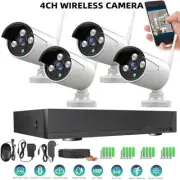 3MP Wifi CCTV Home Office Security System Outdoor Indoor IP Camera 4CH DVR AU