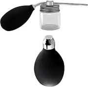 koolsoo 2 Pieces Salon Powder Spray Bottle Hairdressing Tools Silicone Hair Salon Empty Powder Bottle for Thinning Hair Hair Styling