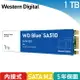 【現折$50 最高回饋3000點】 WD 威騰 藍標 SA510 1TB M.2 2280 SATA SSD固態硬碟