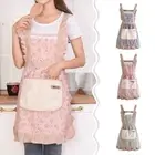 Oil-proof Kitchen Cooking Aprons Anti-Fouling Princess Apron Japanese Apron