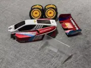 Tamiya Tt-02B Neo Scorcher Complete Body Wing Wheel Tire Set